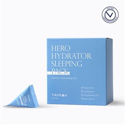 Trimay Ночная маска для глубокого увлажнения с гиалуроновой кислотой  Hero Hydrator Sleeping Pack - фото 11017