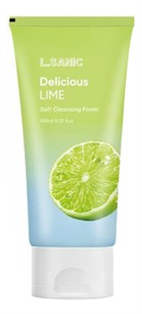 L.SANIC Очищающая пенка для умывания с экстрактом лайма Delicious Lime Soft Cleansing Foam 150мл - фото 11830