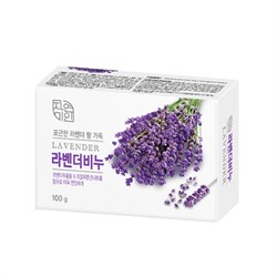 Mukunghwa Увлажняющее мыло с лавандой Lavender Beauty Soap, 100 гр. - фото 12564