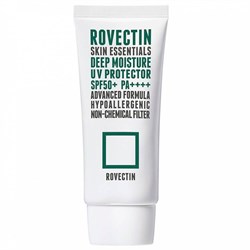 Rovectin Увлажняющий солнцезащитный крем на физ.фильтрах Skin Essentials Deep Moisture UV Protector SPF 50+ PA++++, 50 мл - фото 12578