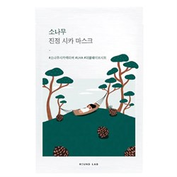 Round Lab Успокаивающая маска с экстрактами сосны и центеллы  Pine Calming Cica Mask Sheet, 27 мл e1On4rPJisrJWWsQKu4lO2 - фото 15476