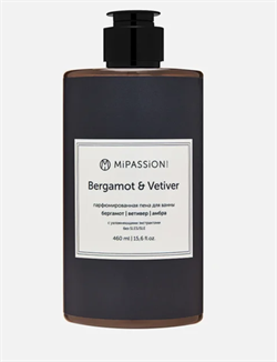 MiPASSiON Парфюмированная пена для ванны «Bergamot & Vetiver», 300мл 841r8VCxhs-XWLNddPBdT2 - фото 19276