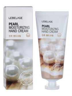 LEBELAGE Крем для рук с жемчугом PEARL MOISTURIZING HAND CREAM,100ml 4y7l4riqg6wA0tWTH6dhe0 - фото 19340