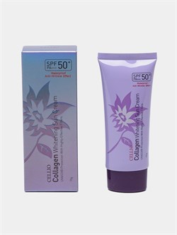 Cellio Cолнцезащитный крем с коллагеном Collagen Whitening Sun Cream SPF50+ 70гр 4otcUWDxh0eWhm-KoJj0H0