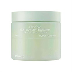 Пилинг-пэды с BHA-кислотой Ji Woo Gae Heartleaf BHA Peelind Pad, 60 шт (230 мл) 52VVy56pg0-Xar1WZaBDd2