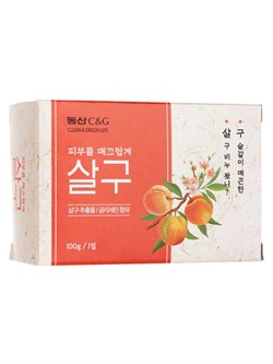 Clio Мыло туалетное с ароматом абрикоса Apricot Soap 90g dDTk5kS8jq5nFhVTjMnsh2