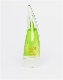 Holika Holika Очищающая пенка алоэ Aloe facial cleansing foam, 150 мл - фото 7722