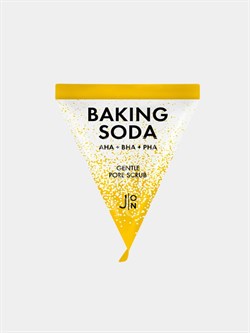 J:ON  Скраб для лица содовый, очищающий поры Baking Soda AHA+BHA+PHA Gentle Pore, 5 гр - фото 8153