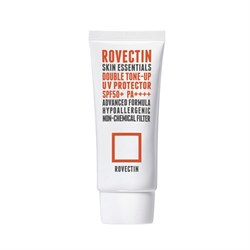 ROVECTIN Санскрин на физических фильтрах для выравнивания тона с сатиновым финишем ROVECTIN Skin Essentials Double Tone-up UV Protector SPF50+PA++++ 50ml - фото 8575