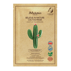 JMsolution  Питательная маска с экстрактом кактуса Europe believe in nature cactus mask - фото 8712