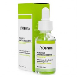 JsDerma Мягкая сыворотка для жирной кожи с пантенолом Pore Serum 2% (30мл) - фото 9026