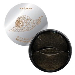 Trimay Патчи для век с муцином черной улитки и золотом  Snail Gold Nutrition Intensive Patch, 60 шт - фото 9628