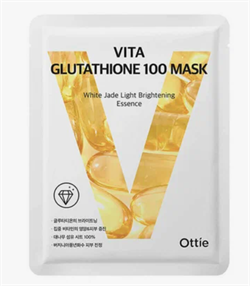 Ottie Тканевая маска Vita Glutathione 100 Mask 23г - фото 9640