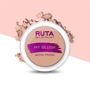 RUTA Компактные румяна с сатиновым финишем 03 - розовая пастель
