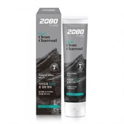 Dental Clinic 2080 Зубная паста с углем и мятой против кариеса Pure Black Clean Charcoal/Fresh Mint