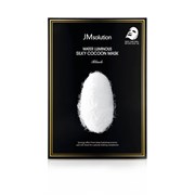 JM Solution Маска для упругости кожи с протеинами шелка  Water Luminous Silky Cocoon Mask Black