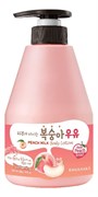 Лосьон для тела с ароматом персика Welcos Kwailnara Peach Milk Body Lotion 560мл mrqq83qqjFk4COIQ5tczX1
