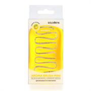 SOLOMEYA Расческа для сухих и влажных волос АРОМАТ ЛИМОНА МИНИ Solomeya Aroma Brush for Wet&Dry Hair Lemon Mini, 1 шт 4xEeeR6Yh02TVmiJtfmRO3