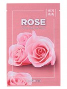 The Saem Маска для лица на тканевой основе Natural Rose Mask Sheet, 21мл xuiolltCgKFB7Wm6Qf5iv1