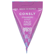 Consly Маска глиняная с цинком и экстрактом клубники Mini To Go Strawberry & Clay Face Mask, 5 гр 3fD90g3RghT1SAvwuu0yJ2