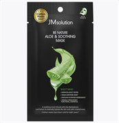 JMsolution Тканевая маска с экстрактом алоэ  Be Nature Aloe &amp; Soothing Mask MVK4vHvEhgGYlrPSdsG783
