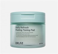 DR.F5 Тонизирующие пэды для глубокого очищения  Dr.F5 Daily Refresh Peeling Toning Pad (60шт*3г)