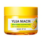 Some By Me Осветляющая ночная маска  Yuja Niacin 30Days Miracle Brightning Sleeping Mask, 60 мл