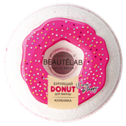 L Cosmetics Бурлящий Donut для ванны клубника классика 160 г