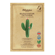 JMsolution  Питательная маска с экстрактом кактуса Europe believe in nature cactus mask