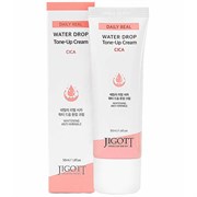 Jigott Cica Крем для лица увлажняющий с центеллой азиатской Jigott Daily Real Cica Water Drop Tone Up Cream,50 мл