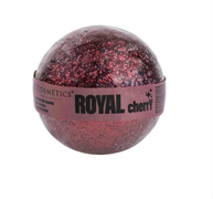 L Cosmetics Бурлящий шарик для ванны с блестками Royal Cherry 160 г