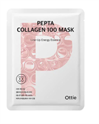 Ottie Тканевая маска Pepta Collagen 100 Mask 23г