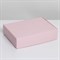 Коробка "Розовая", 20*18*6 см. - фото 11876