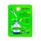 DORIS Тканевая маска для лица Зеленый чай, Green tea Real Essence Mask 25 мл - фото 7667