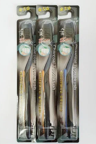 MashiMaro Зубная щетка с углем  Nano Charcoal Toothbrush - фото 10057