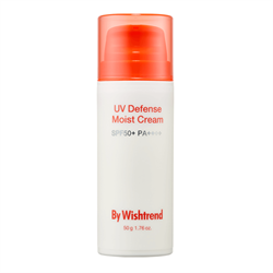 Увлажняющий солнцезащитный крем с пантенолом By Wishtrend Uv Defense Moist Cream Spf 50+ PA++++, 50 гр. - фото 10422
