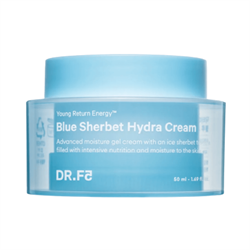 Dr.F5 Крем-щербет для интенсивного увлажнения Blue Sherbet Hydra Cream 50 мл - фото 10519