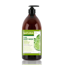 Naturia Гель для душа мята/лайм Pure Body Wash Wild Mint & Lime 750 мл - фото 11108