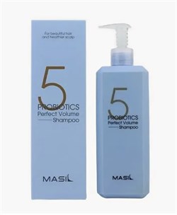 Masil Шампунь для объема волос с пробиотиками Masil 5 Probiotics Perfect Volume Shampoo, 500 мл - фото 11710