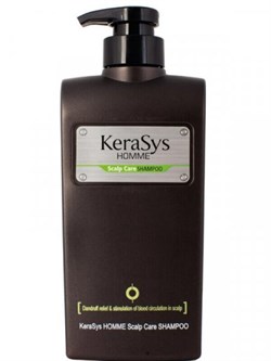 Kerasys Шампунь для мужчин для сухой кожи головы Homme Scalp Care Shampoo, 550 мл - фото 11873