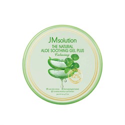 JMsolution Успокаивающий гель с алоэ и центеллой The Natural Aloe Soothing Gel Plus Calming, 300 мл - фото 11905