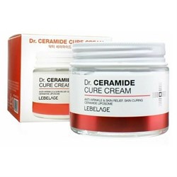 Lebelage Укрепляющий антивозрастной крем с керамидами Dr.Ceramide Cure Cream, 70 мл - фото 12458
