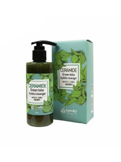 EYENLIP  Пенка кислородная для умывания CERAMIDE GREEN TOKS BUBBLE CLEANSER 200мл DsPFHT4Lggfe9u1OpUipd0 - фото 13414