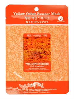 Mijin Маска тканевая для лица с охрой, Yellow Ocher Essence Mask, 23гр. -70uxnFZjlvPeKYdR9DJi3 - фото 13431