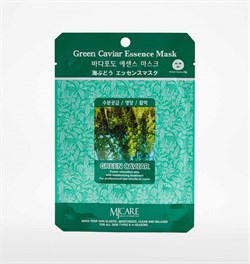 Mijin Маска тканевая для лица Морской виноград Green Caviar Essence Mask, 23гр. ROAebtTPgZEVeRHGAmqvN3 - фото 13486