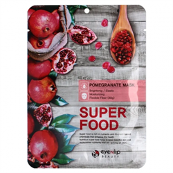 EYENLIP Тканевая маска для упругости кожи, с гранатом SUPER FOOD POMEGRANATE DLnuDeqei-FTAX22AzEuq1 - фото 13508