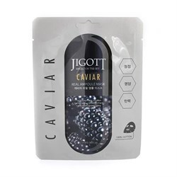 JIGOTT Тканевая маска для лица c икрой Caviar Real Ampoule Mask FjVZZdhbgJIjQD9pI1atz2 - фото 13516