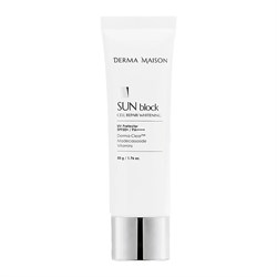 MEDI-PEEL Солнцезащитный крем на хим.фильтрах нового поколения Derma Maison Sun Block Cell Repair Whitening SPF50+PA++++  (50г) 16AsRcDMi0GXSUyLeUuug2 - фото 13585