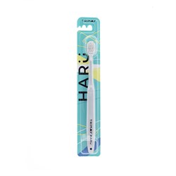 TRIMAY Зубная щетка с антибактериальным покрытием  HARU White Toothbrush 1 шт GDUonD4hjnts0G2JwYOMY2 - фото 13634