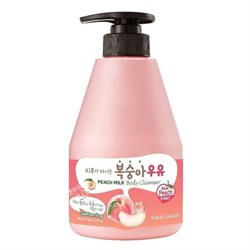 Гель для душа с ароматом персика Welcos Kwailnara Peach Milk Body Cleanser WE1HS-H8jcuVXfFwAHOXc2 - фото 13647